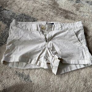 Women's American Eagle white stretch shorts size 12
